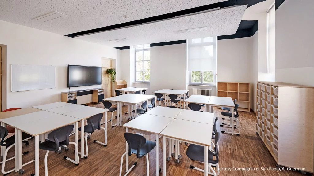 Arredo scuola Pascoli di Torino