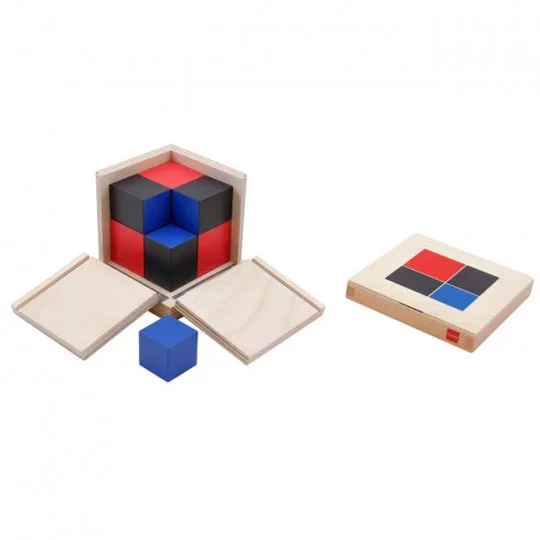 Cubo del binomio Montessori