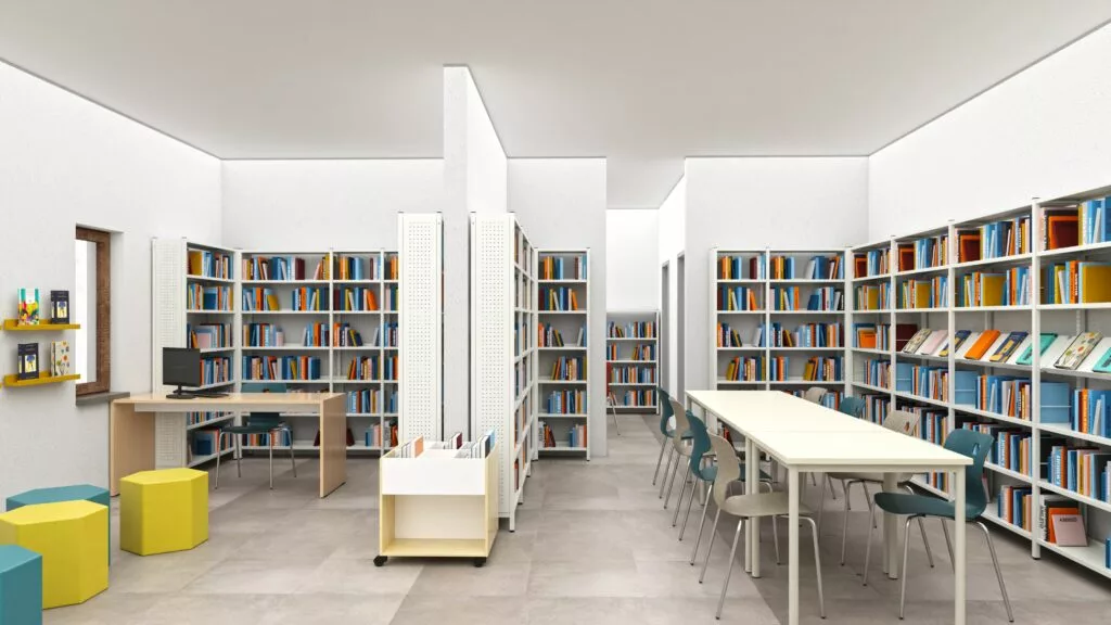 Progetto biblioteca Rio De Janeiro - RENDER 2