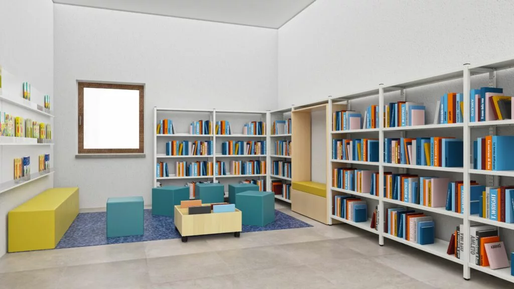 Progetto biblioteca Rio De Janeiro - RENDER 4