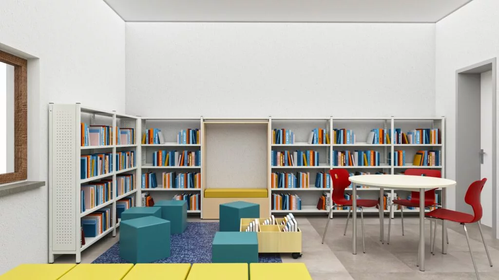 Progetto biblioteca Rio De Janeiro - RENDER 5